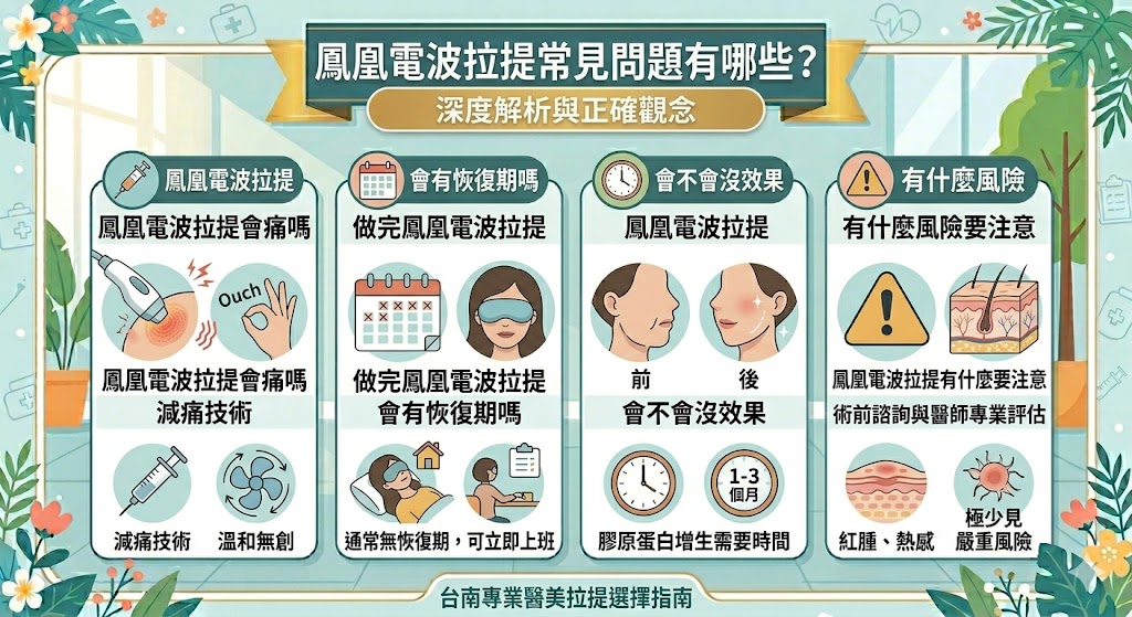 鳳凰電波拉提有恢復期嗎？術後腫脹、泛紅與照護重點