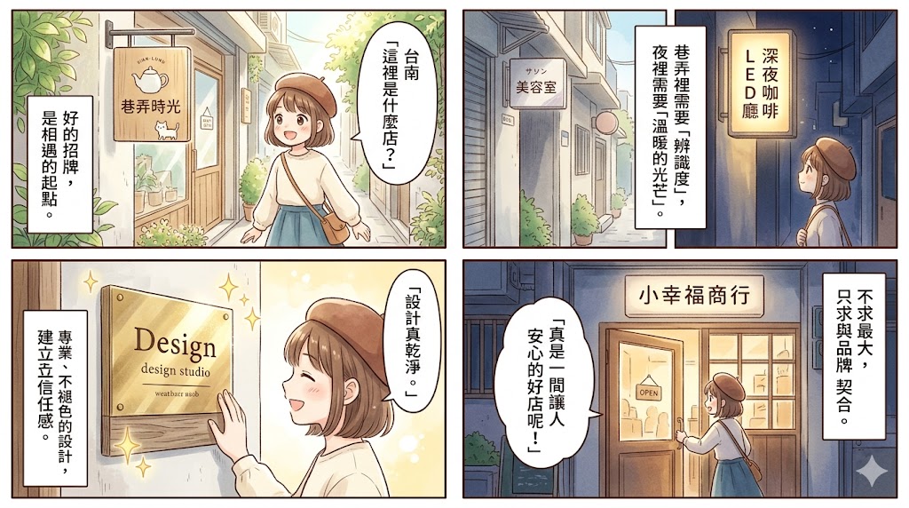 台南廣告招牌怎麼選？招牌種類、製作流程與店面曝光重點一次看懂